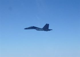 中共　蘇愷-30機（圖／國防部提供）