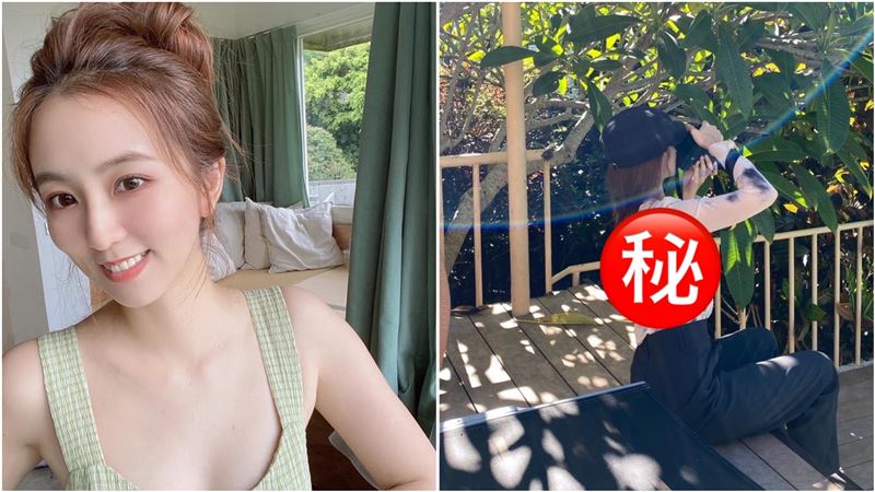 周曉涵襯衫太透明　「黑色內衣」走光