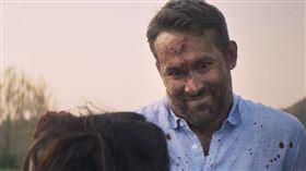 《殺手保鑣2》萊恩雷諾斯。（圖／海樂影業提供）