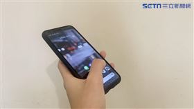 圖／記者谷庭攝,滑安卓手機