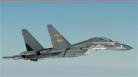 中國解放軍空軍軍機,共機,運8,殲10,蘇愷30,東海演訓地圖(圖/國防部提供)