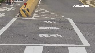 獨／無號誌！西子灣奇異待轉區引討論