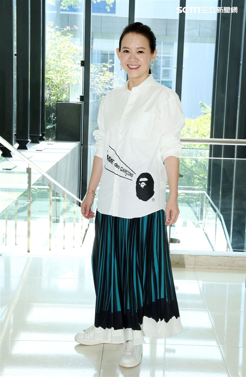 曾寶儀三立新聞網專訪。（記者邱榮吉/攝影）