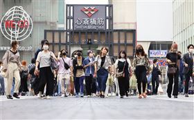 日本疫情嚴峻，就連自衛隊也爆出了群聚感染。（圖／美聯社／達志影像）