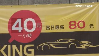 停車1天80元　男控停2天繳480