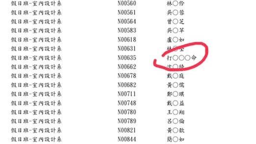 大學錄取單見打○○○命！釣正妹本尊