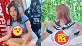 泥泥學姐,放置少女,水手服,領帶