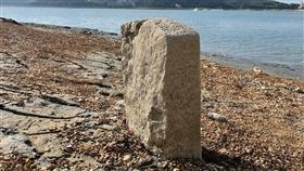 日月潭又浮出「178年墓碑」　圖／日月潭一等高授權提供