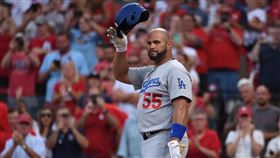 ▲普侯斯（Albert Pujols）炸裂前東家紅雀。（圖／路透社／達志影像）