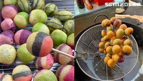 台中東海商圈的「吳民地瓜球」 老闆提供