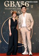 第56屆廣播金鐘獎主持人瑪麗、劉傑中公布記者會。（記者邱榮吉/攝影）