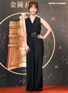 第56屆廣播金鐘獎主持人瑪麗有多次主持經驗。（記者邱榮吉/攝影）