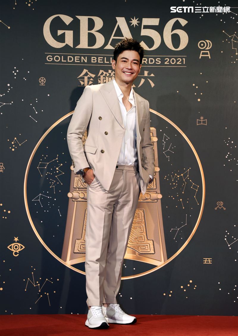第56屆廣播金鐘獎主持人劉傑中首度主持。（記者邱榮吉/攝影）