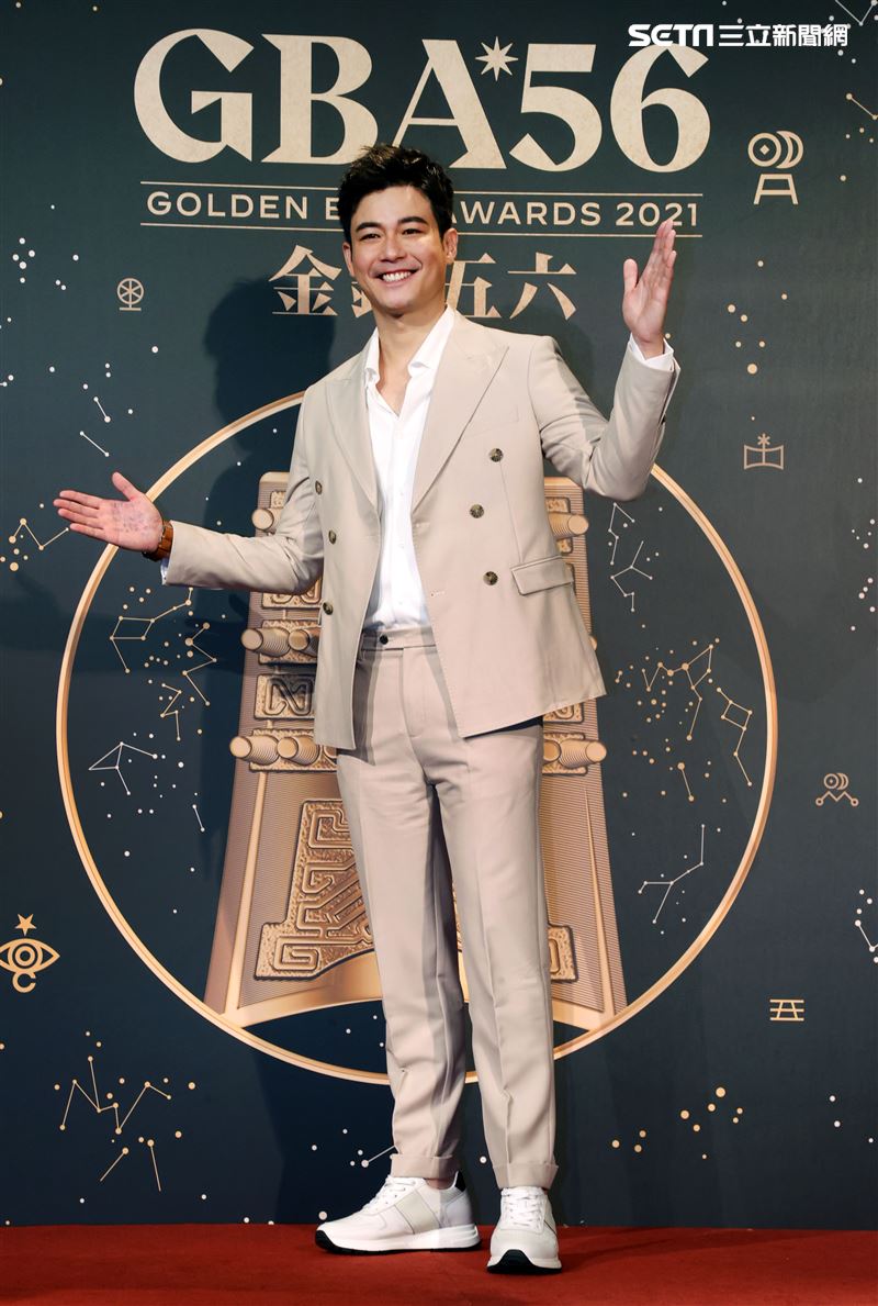 第56屆廣播金鐘獎主持人劉傑中首度主持。（記者邱榮吉/攝影）