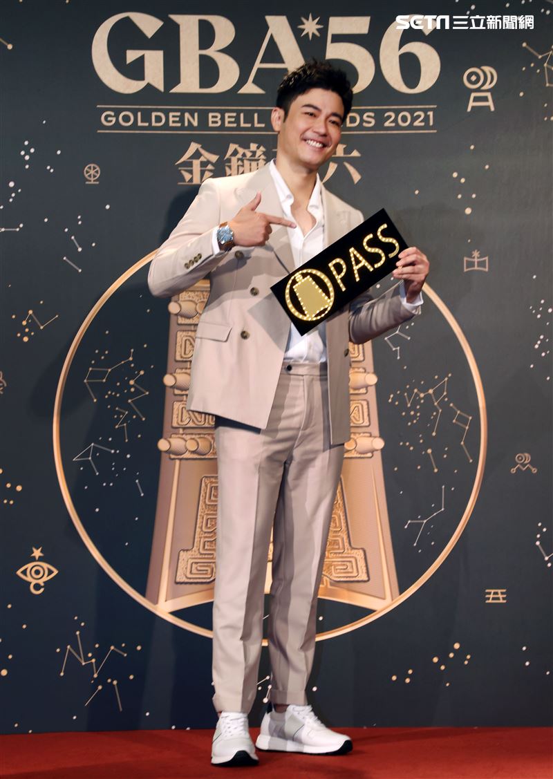 第56屆廣播金鐘獎主持人劉傑中首度主持。（記者邱榮吉/攝影）