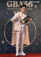 第56屆廣播金鐘獎主持人劉傑中首度主持。（記者邱榮吉/攝影）