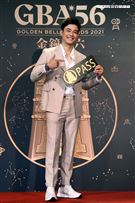 第56屆廣播金鐘獎主持人劉傑中首度主持。（記者邱榮吉/攝影）