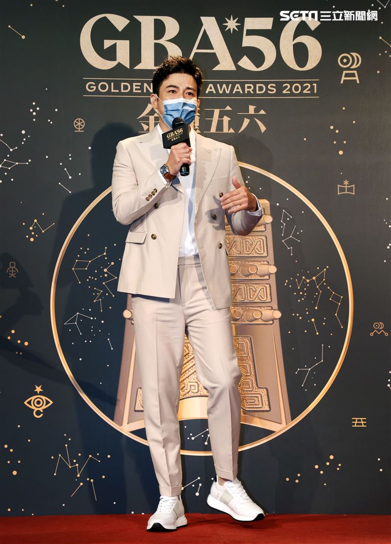 第56屆廣播金鐘獎主持人劉傑中首度主持。（記者邱榮吉/攝影）