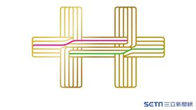 國慶 主視覺 圖案 金陽雙十 圖／內政部提供