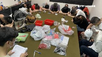 沒戴口罩聚賭遭逮　38人恐罰84萬