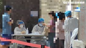 新北市，板橋，新冠肺炎，社區，幼兒園群聚感染，記者游承霖攝影