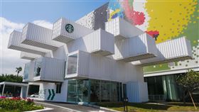 花蓮,星巴克,星巴克貨櫃門市。（圖／記者馮珮汶攝）