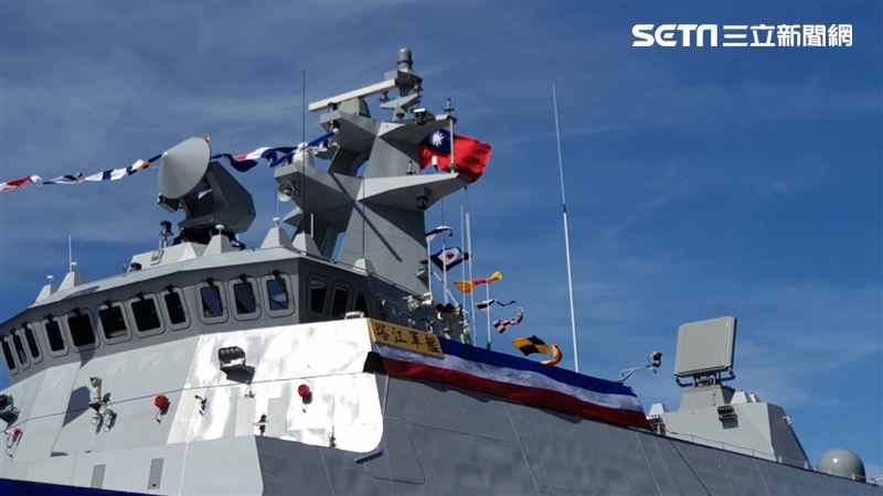 具防空反艦火力擋共軍　塔江艦今成軍