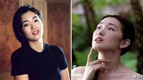 近日北京電影節辦鞏俐特展，讓網友紛紛發出經典大片截圖。（圖／翻攝自微博）