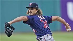 ▲明尼蘇達雙城Joe Ryan上大聯盟奪首勝。（圖／美聯社／達志影像）