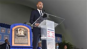 ▲前洋基隊長基特（Derek Jeter）正式進入棒球名人堂。（圖／美聯社／達志影像）