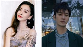 Angelababy　黃曉明。（圖／翻攝自微博）