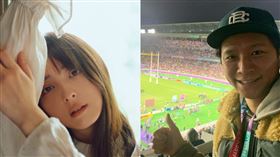 佐佐木希，渡部建。(圖／佐佐木希，渡部建IG)