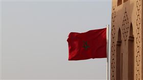 摩洛哥Morocco國旗。（圖／翻攝自pixabay）