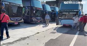 台中區公所辦百人旅行　遭爆共鍋共食（圖／翻攝畫面）