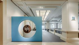 深藍咖啡進駐奇美博物館。（圖／館方提供）