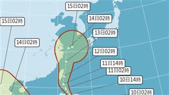 週末泡湯！氣象局曝璨樹發陸警關鍵