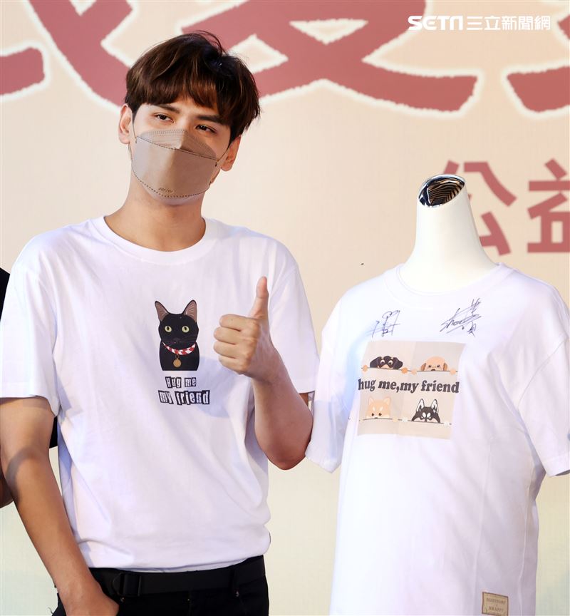 陳零九出席「2021關懷浪浪計畫－浪愛更長九」。（記者邱榮吉/攝影）