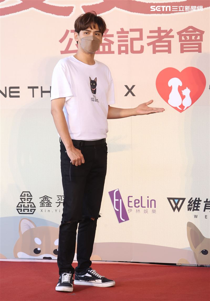 陳零九出席「2021關懷浪浪計畫－浪愛更長九」。（記者邱榮吉/攝影）