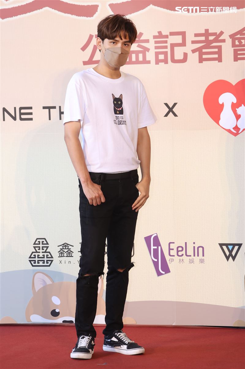 陳零九出席「2021關懷浪浪計畫－浪愛更長九」。（記者邱榮吉/攝影）