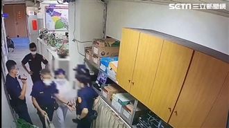 驚世媳婦闖派出所　毆警遭逮畫面曝光