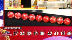 ▲大樂透中秋加碼168組100萬開獎。（圖／翻攝自台彩開獎直播）