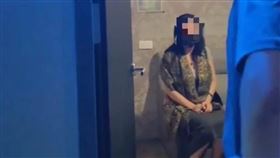 高雄,熱炒店,陪酒,長髮女,包廂（圖／翻攝畫面）