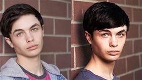 《閃電俠》，童星羅根威廉斯（Logan Williams）。(圖／推特)