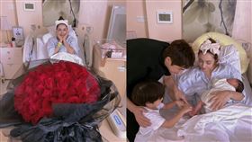 麥迪娜昨（10日)在微博宣布自己順利產下愛女。(圖／翻攝自麥迪娜微博）