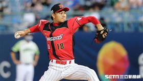 ▲味全龍先發投手徐若熙。（圖／記者劉彥池攝影）