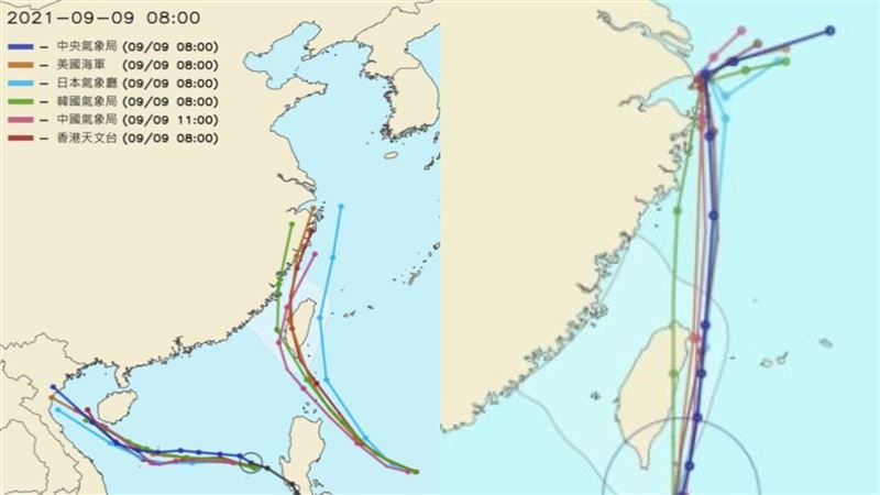 璨樹颱風路徑狂改！網驚：這國也太準