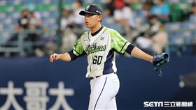 ▲富邦悍將終結者曾峻岳。（圖／記者劉彥池攝影）
