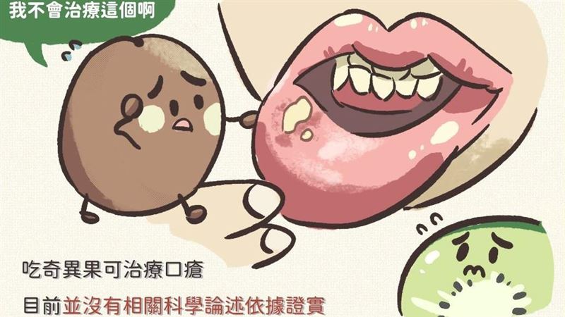 嘴破吃奇異果就會好？當心吃爛黏膜