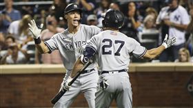 ▲賈吉（Aaron Judge）單場雙響砲。（圖／路透社／達志影像）