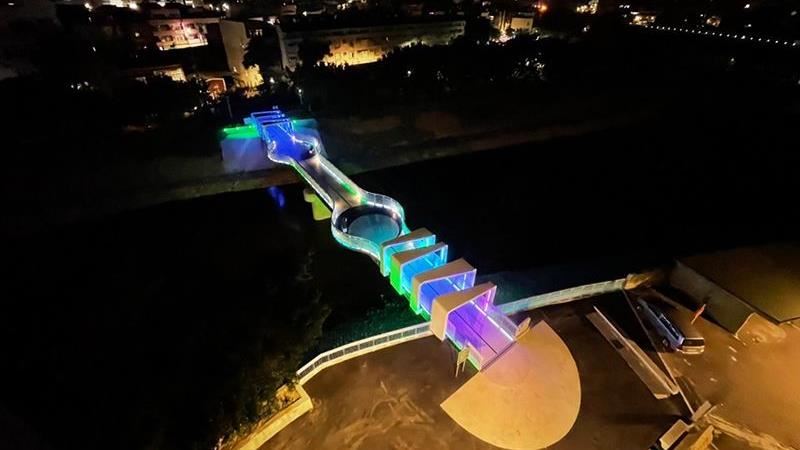 桃園新景點　來「航心橋」看飛機！